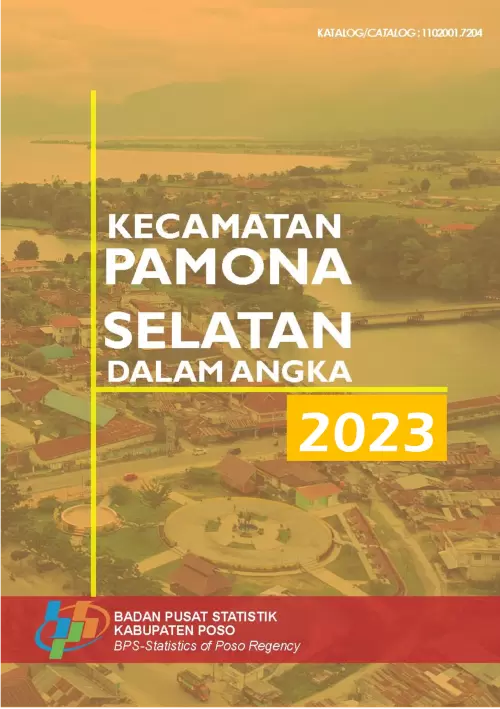 Kecamatan Pamona Selatan Dalam Angka 2023